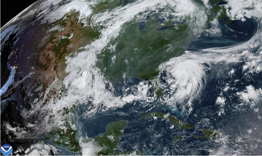 Tropical Storm Chantal brings heavy rains as it moves across northeastern South Carolina
