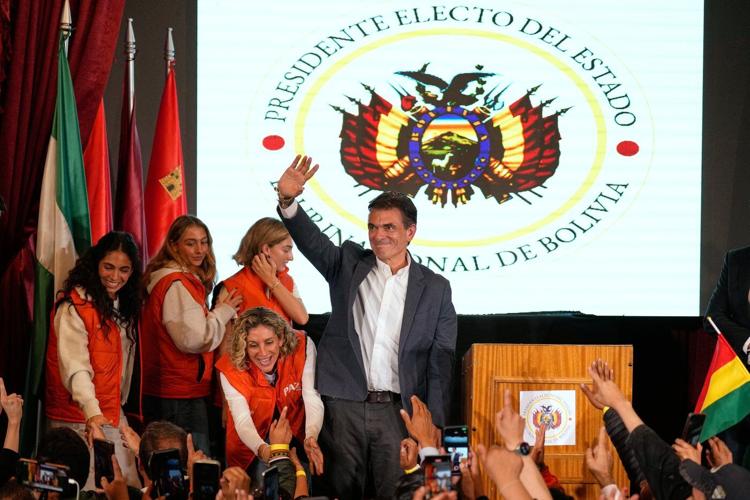 Rodrigo Paz wins presidential runoff, becoming Bolivia's first conservative leader in decades