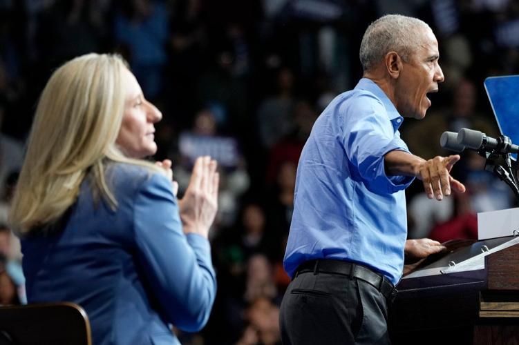 Obama rallies Virginia and New Jersey in weekend campaign push before Election Day