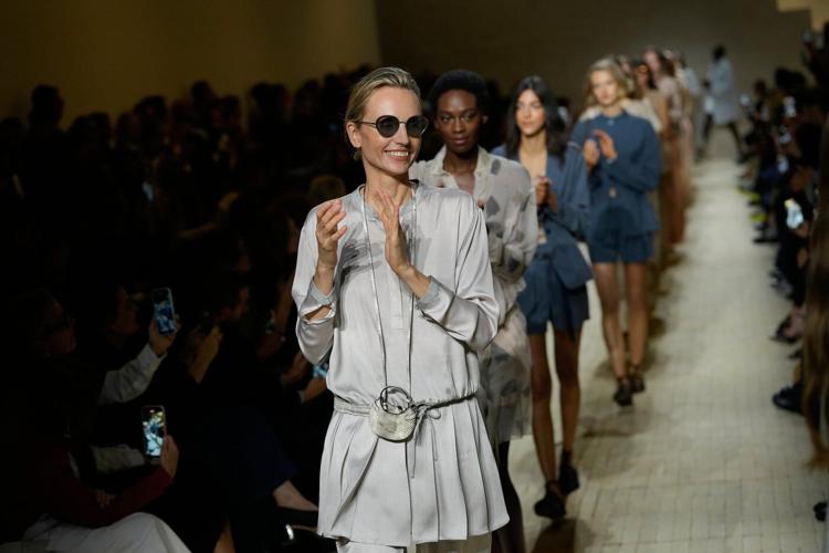 The late Giorgio Armani's presence is felt in his final Emporio Armani collection