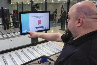 TSA unveils passenger self-screening lanes at Vegas airport as 'a step into the future'