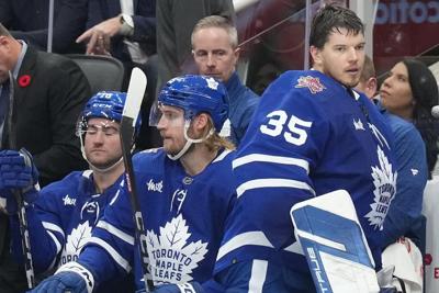 Maple Leafs recall struggling goaltender Samsonov from AHL's Marlies