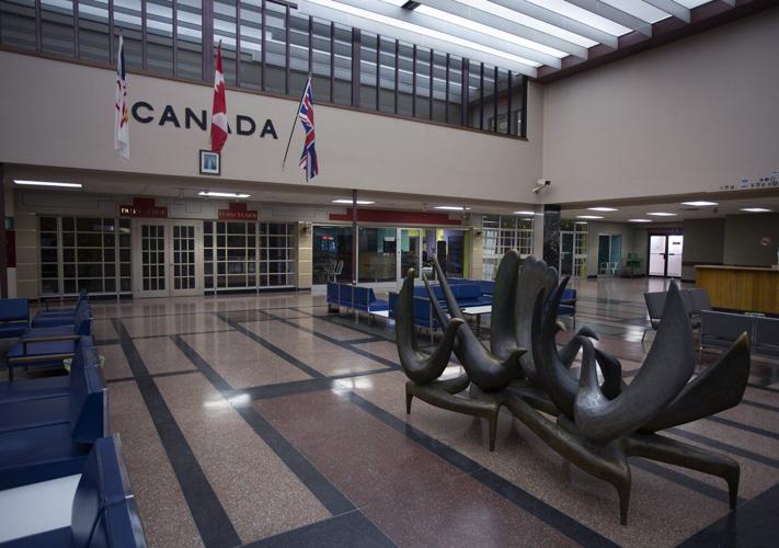 Mid-century modern airport lounge in central Newfoundland gets heritage designation