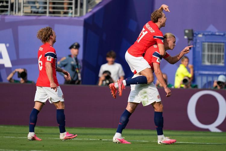 Erling Haaland scores twice to beat Brazil, send Norway into World Cup quarterfinals for 1st time