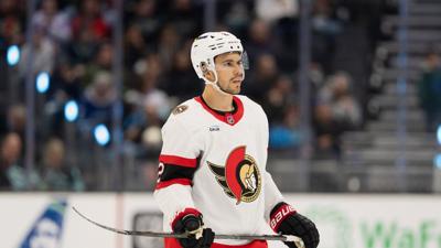 Sens defenceman Artem Zub an injury question mark ahead of Game 2; Kleven remains out