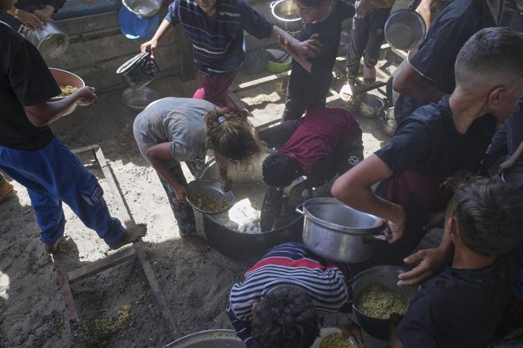 Israeli airstrikes kill 23 in Gaza as outcry over aid blockade grows