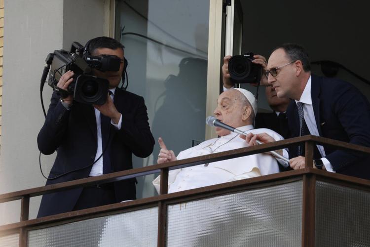 Pope leaves hospital after surviving life-threatening bout of pneumonia, takes detour home