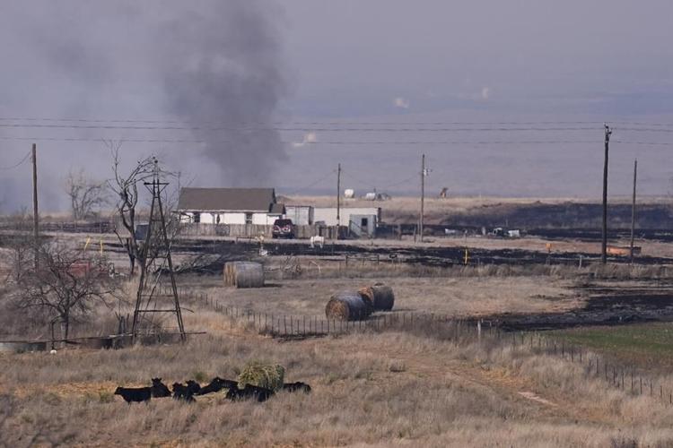 Wildfire grows into one of largest in Texas history as flames menace multiple small towns