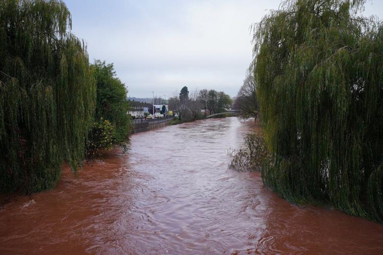 Dozens rescued or evacuated in Wales as Storm Claudia floods Monmouth