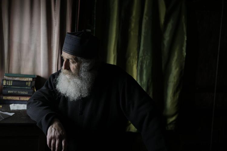PHOTO ESSAY: In a Greek island monastery, a monk has kept together faith and community for 50 years
