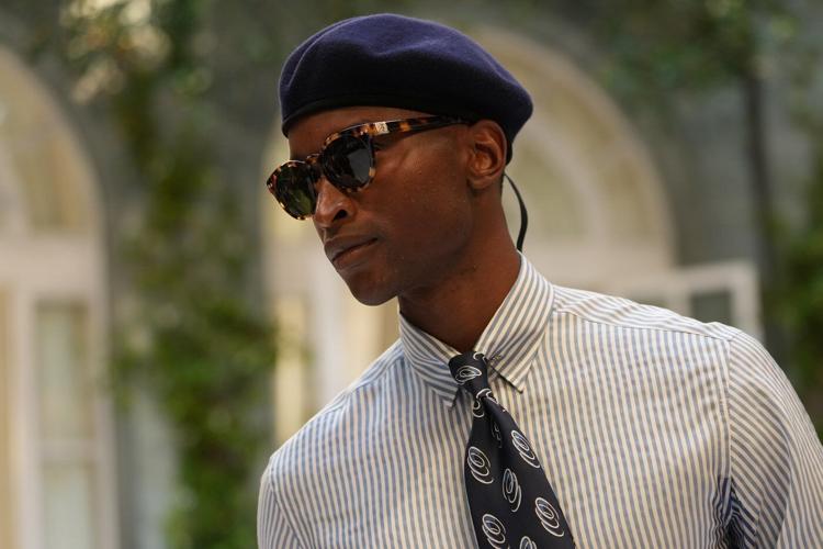 Lewis Hamilton and Colman Domingo lead a star-studded front row at Ralph Lauren's Milan show