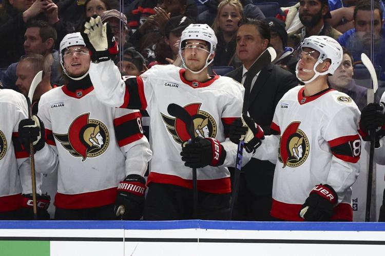 Thompson nets the winner as Sabres edge Senators 3-2, coach Ruff reaches 600 career wins
