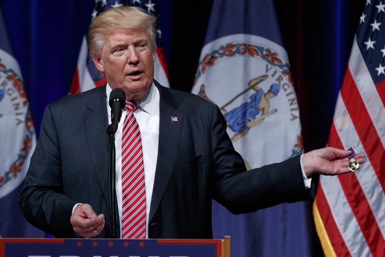 Trump is honoring Purple Heart recipients, including 3 who sent him medals after attempt on his life