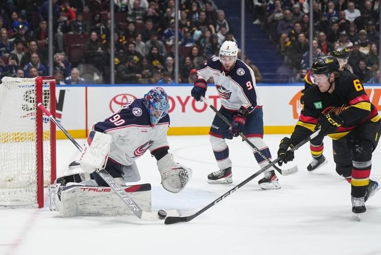 Pettersson caps Canucks comeback with OT winner in 5-4 decision over Blue Jackets