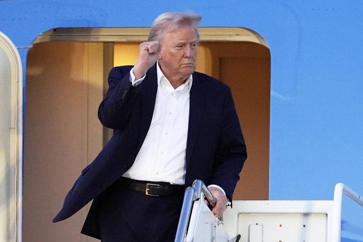 Trump proclaims himself 'in good shape,' but the results of his physical aren't immediately released