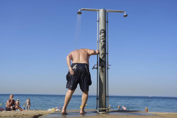 Photos show how extreme heat is affecting parts of Europe