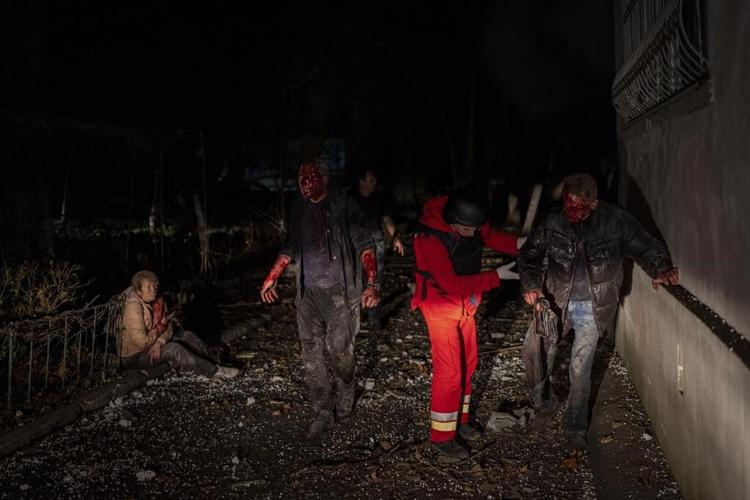 Bombed, not beaten: Ukraine's capital flips to survival mode