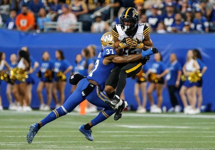 Bombers late TD drive lifts them past pesky Ticats 26-23