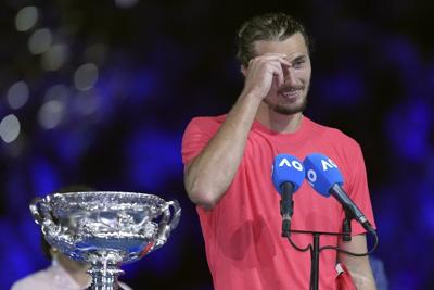Names of Australian Open runner-up Zverev's past accusers shouted out during trophy ceremony