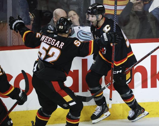 Kadri plays OT hero as surging Flames rally to beat Kraken 4-3