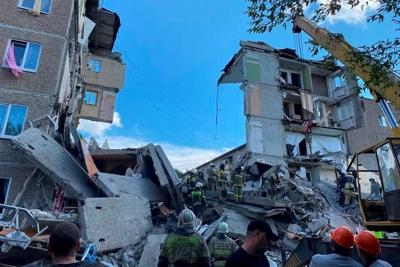 Death toll from apartment block collapse in Russia's Ural Mountains reaches 10 as search ends