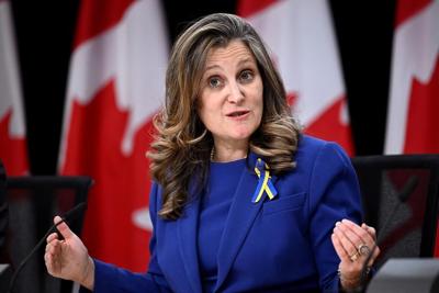 Digital services tax still part of the plan, says Freeland, but timing unclear