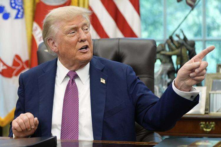 President Donald Trump will watch US Open men's singles final from Rolex suite, AP source says