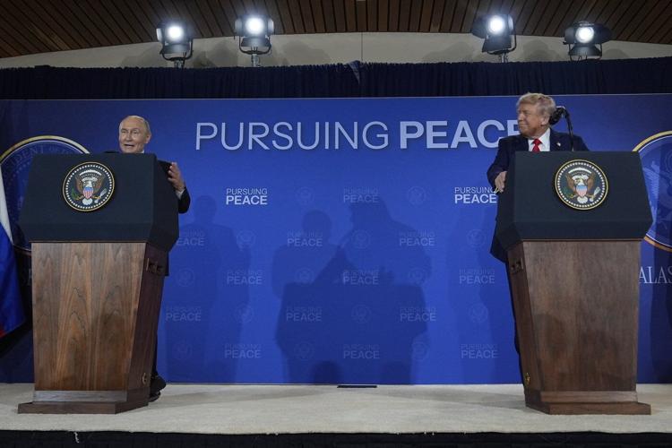 No deal to end Russia's war in Ukraine after Trump rolls out red carpet for Putin