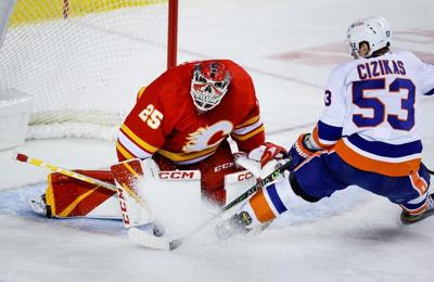 Calgary Flames finish the job against New York Islanders in 4-1 win