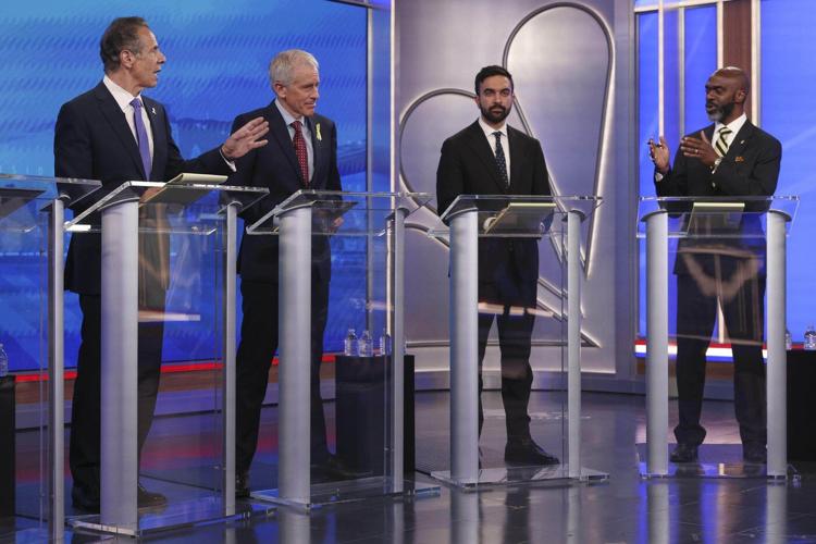 In a crowded NYC mayoral debate, Cuomo faces attacks from all sides