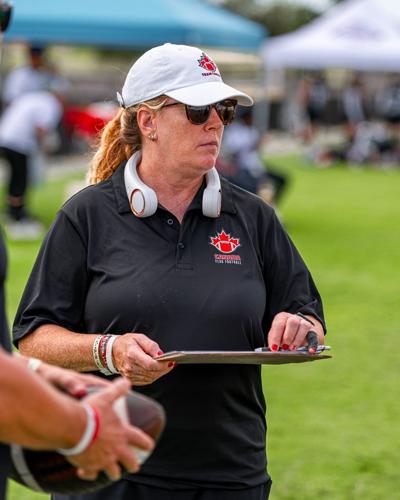 Quarterback Sara Parker looking to add Olympian to impressive flag football resume