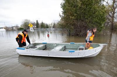 220 homes evacuated near Quebec City as heavy rain prompts flooding, landslide fears