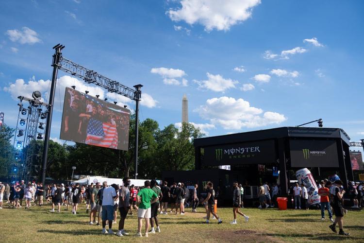 Loud and raucous: Fans gather for Trump's UFC birthday