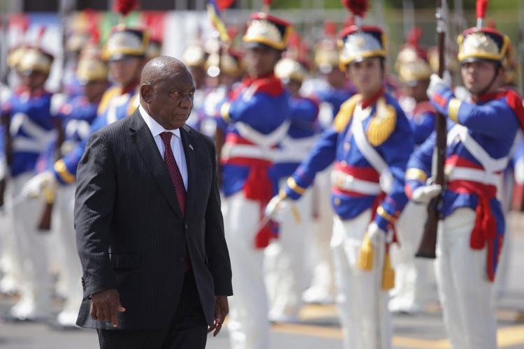 South Africa's president acknowledges rising tensions over migration