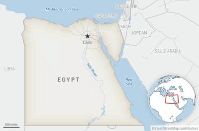 An oil-drilling ship capsized in the Gulf of Suez, killing at least 4 crewmen, Egypt says
