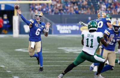 Bombers quarterback Brown secures CFL weekly honour roll selection
