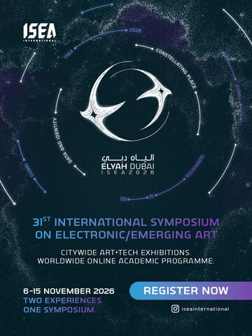 Dubai Culture Opens Registration for ISEA2026 Dubai