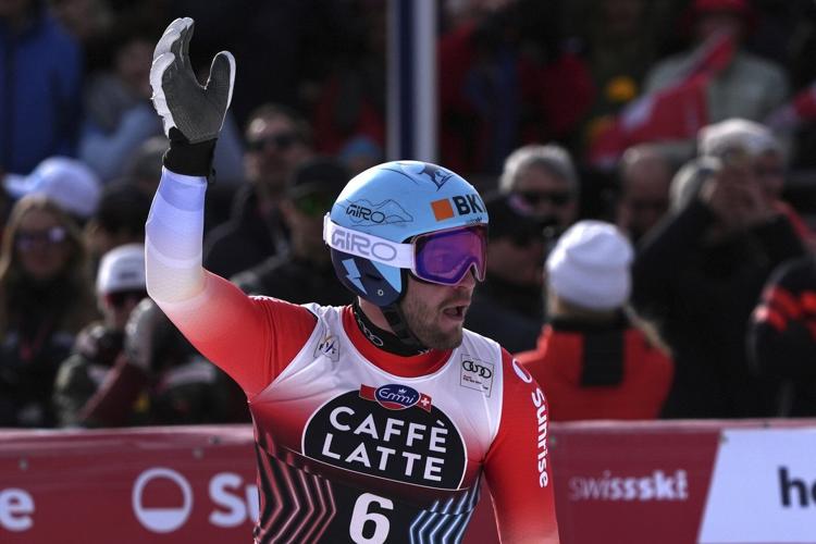 World champion Franjo Von Allmen edges Marco Odermatt in Swiss podium sweep of World Cup downhill