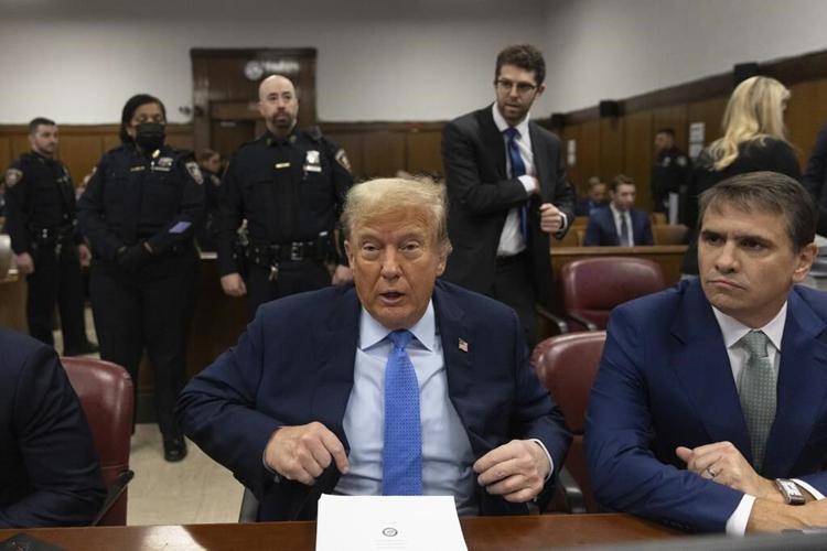 Trump's lawyers try to discredit testimony of prosecution's first witness in hush money trial