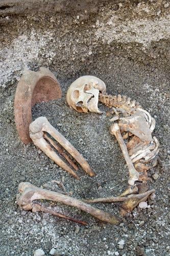 Archaeologists at Pompeii use AI to reconstruct the face of one of the victims of volcano's eruption