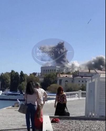 Ukraine targets key Crimean city a day after striking Russia's Black Sea Fleet headquarters