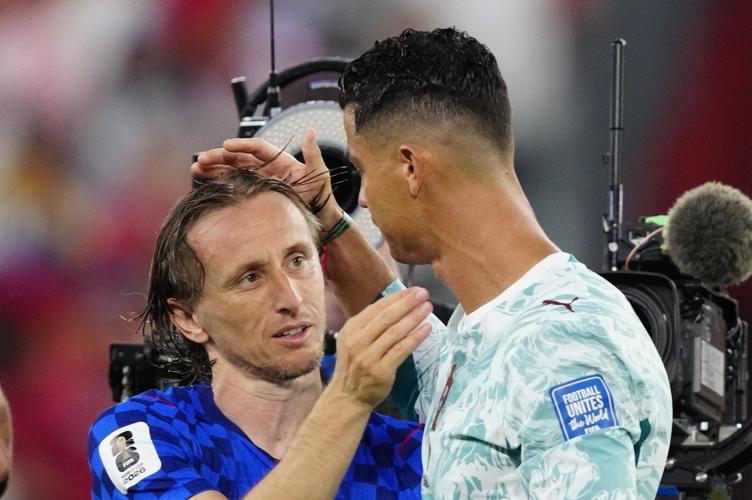 Portugal fans celebrate victory against Croatia in Toronto's last World Cup match