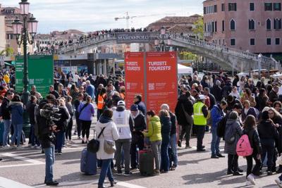 Venice mayor proposes dynamic pricing for day-trippers with 50-euro ceiling