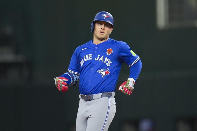 Blue Jays put OF Varsho on 10-day IL with left hamstring strain, activate RHP Swanson