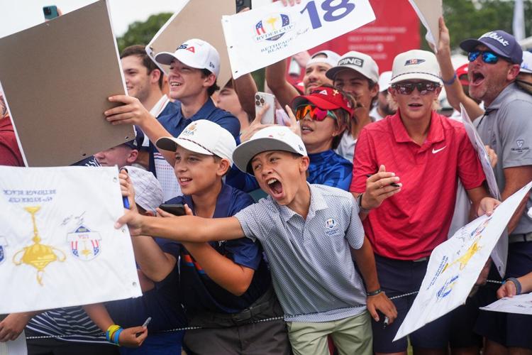 Bryson DeChambeau put a charge into the Ryder Cup crowd. Europe has snuffed it out