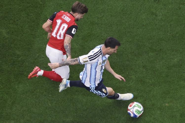 Lionel Messi breaks World Cup scoring record with his 17th goal for Argentina