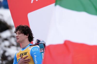 Giovanni Franzoni's win in Wengen super-G makes him an Olympic contender for host Italy