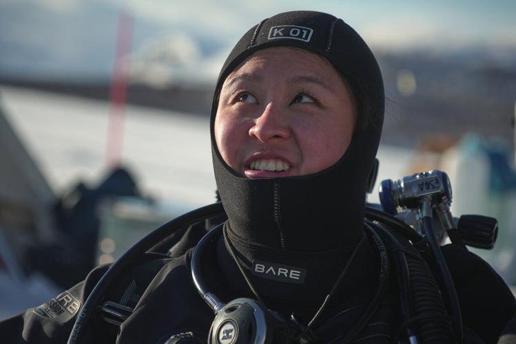 Scientists train to dive beneath polar ice as climate change warms the Arctic and Antarctica
