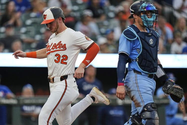 Rutschman’s clutch double lifts Orioles to 3-2 win over Blue Jays to sweep doubleheader