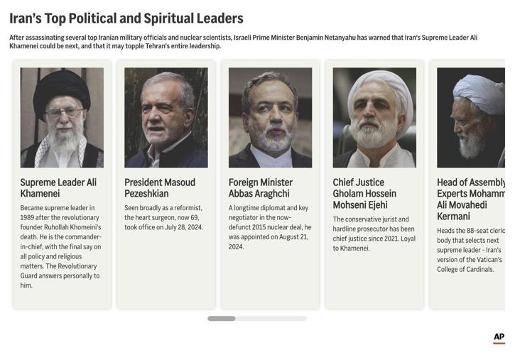 The Latest: Iran's supreme leader rejects call to surrender as Israel strikes Tehran